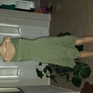 Old Navy xxl spaghettistrap ruffle hem smocked back cotton rayon blend